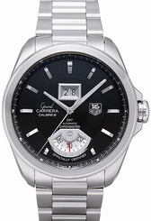 TAG Heuer Watches : WAV5111.BA0901 Caliber 8 RS Automatic Chronometer GMT Date Stainless Steel Men Watch