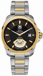 TAG Heuer Watches : WAV515A.BD0903 Automatic C.O.S.C Date Stainless Steel and 18ct Yellow Gold Men Watch