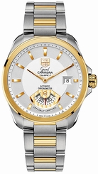 TAG Heuer Watches : WAV515B.BD0903 Automatic C.O.S.C Stainless Steel and 18ct Gold Men Watch