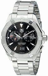 TAG Heuer Watches : WAY111Z.BA0910 Quartz Black Dial Stainless Steel Men Watch