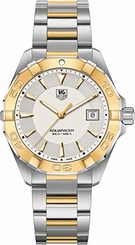 TAG Heuer Watches : WAY1151.BD0912 Quartz Analog Date 18k Yellow Gold and Stainless Steel Men Watch