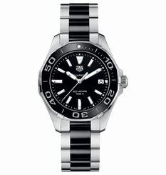 TAG Heuer Watches : WAY131A.BA0913 Quartz Date Stainless Steel and Ceramic Women Watch
