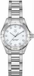 TAG Heuer Watches : WAY1413.BA0920 Quartz 11 Diamonds Dial Date Stainless Steel Women Watch