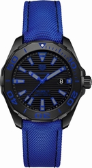 TAG Heuer Watches : WAY208B.FC6382 Automatic Date Blue Nylon Men Watch