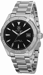 TAG Heuer Watches : WAY2110.BA0910 Automatic Black Dial Date Stainless Steel Men Watch