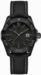 TAG Heuer Watches : WAY218B.FC6364 Automatic Date Black Nylon Men Watch