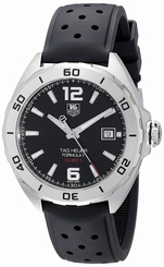 TAG Heuer Watches : WAZ2113.FT0823 Automatic Calibre 5 Date Black Rubber Men Watch
