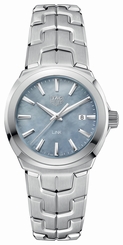 TAG Heuer Watches : WBC1311.BA0600 Quartz Blue Mother of Pearl Dial Date Stainless Steel Women Watch