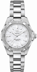 TAG Heuer Watches : WBD1311.BA0740 Quartz Mother of Pearl Dial Date Stainless Steel Women Watch