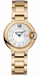 Cartier Watches : WE902025 Quartz 18kt Rose Gold Silver Dial 18kt Rose Gold Polished Band Women Watch