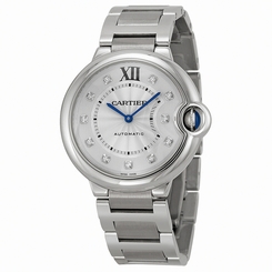 Cartier Watches : WE902075 Automatic Diamond Dial Stainless Steel Women Watch