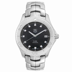TAG Heuer Watches : WJ1113.BA0570 Black Dial Stainless Steel Band Men Watch