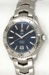 TAG Heuer Watches : WJ201A.BA0591 Automatic Black Dial Date Stainless Steel Men Watch