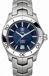 Fake AAA TAG Heuer Watches : WJ201C.BA0591 Automatic Calibre 5 Blue Dial Date Stainless Steel Men Watch Watch