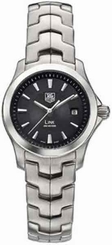 TAG Heuer Watches : WJF1313.BA0571 Quartz Black Dial Date Stainless Steel Women Watch