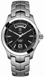 TAG Heuer Watches : WJF2010.BA0592 Automatic Calibre 5 Day Date Stainless Steel Men Watch