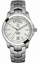 TAG Heuer Watches : WJF2011.BA0592 Automatic Calibre 5 Day Date Stainless Steel Men Watch