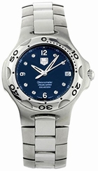 TAG Heuer Watches : WL5113.BA0701 Blue Dial Stainless Steel Band Men Watch