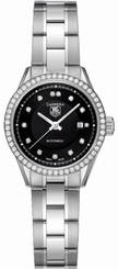 TAG Heuer Watches : WV2412.BA0793 Automatic Diamond Dial Diamond Bezel Stainless Steel Women Watch
