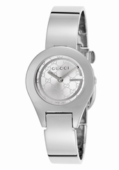 Gucci Watches : YA067509 Quartz Silver Dial Stainless Steel Women Watch