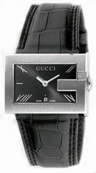 Gucci Watches : YA100302 100 G-Rectangle Men Watch