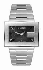 Gucci Watches : YA100305 100 G-Rectangle Men Watch