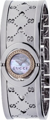 Gucci Watches : YA112524 Swiss Quartz Diamond and Stainless Steel Women Watch