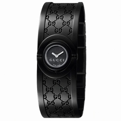 Gucci Watches : YA112531 Quartz Stainless Steel Black Women Watch