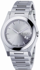 Gucci Watches : YA115202 Silver Battery Operated Quartz Men Watch