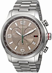 Gucci Watches : YA126248 Quartz Chronograph Date Stainless Steel Men Watch