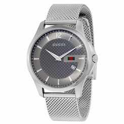 Gucci Watches : YA126315 Anthracite Quartz Men Watch