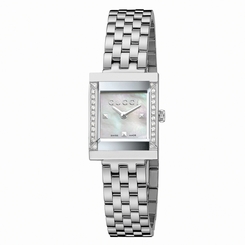 Gucci Watches : YA128405 Quartz Mother Of Pear Dial Stainless Steel Women Watch