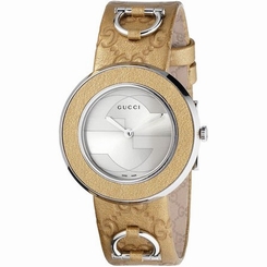 Gucci Watches : YA129408 Quartz Analog Leather Women Watch