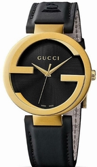 Gucci Watches : YA133208 Quartz Special Latin Grammy Black Dial Leather Men Watch
