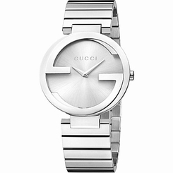 Gucci Watches : YA133308 Quartz Silver Dial Stainless Steel Women Watch