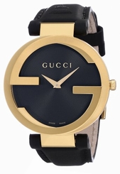 Gucci Watches : YA133312 Quartz Special Latin Grammy Black Dial Leather Unisex Watch