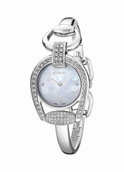 Gucci Watches : YA139505 Mother Of Pearl Dial Stainless Steel Band Women Watch